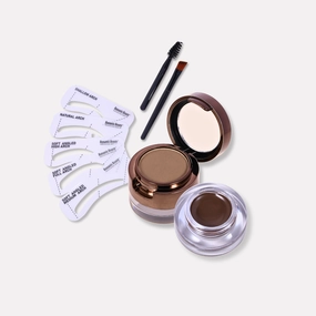 EYEBROW POWDER & GEL 2 IN 1 KIT