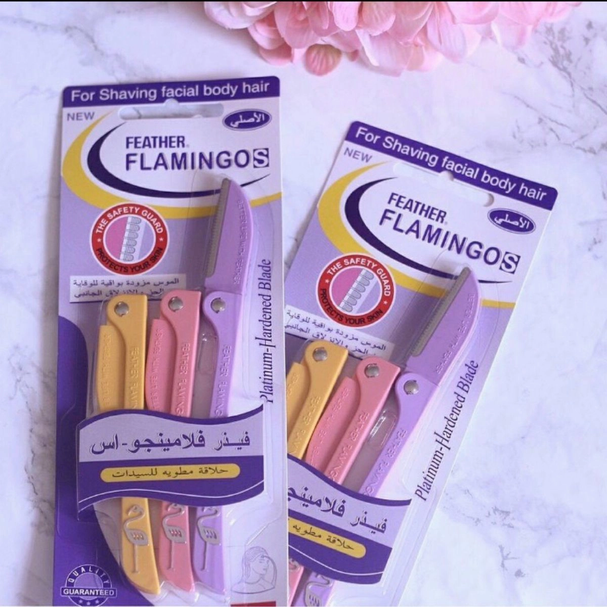 Feather-Flamingo Razor for Eyebrow