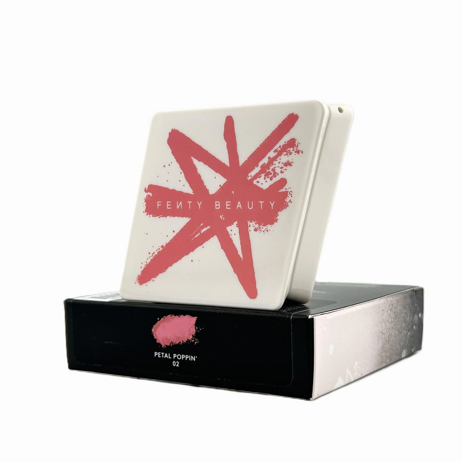 Fenty Cheeks Suede Powder Blush 0.14 oz (Petal Poppin' (02), .14 oz)