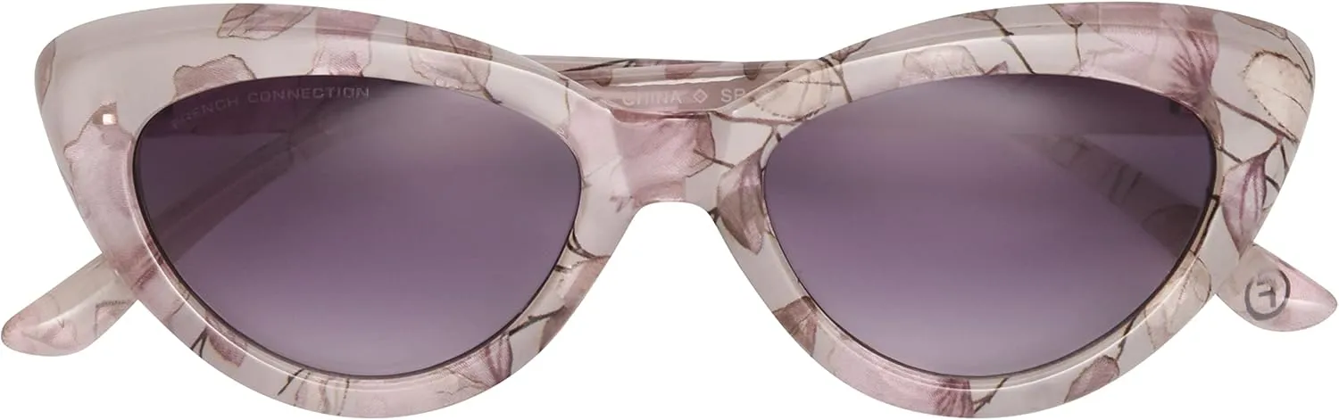 French Connection Women's Flora Sunglasses Cat Eye