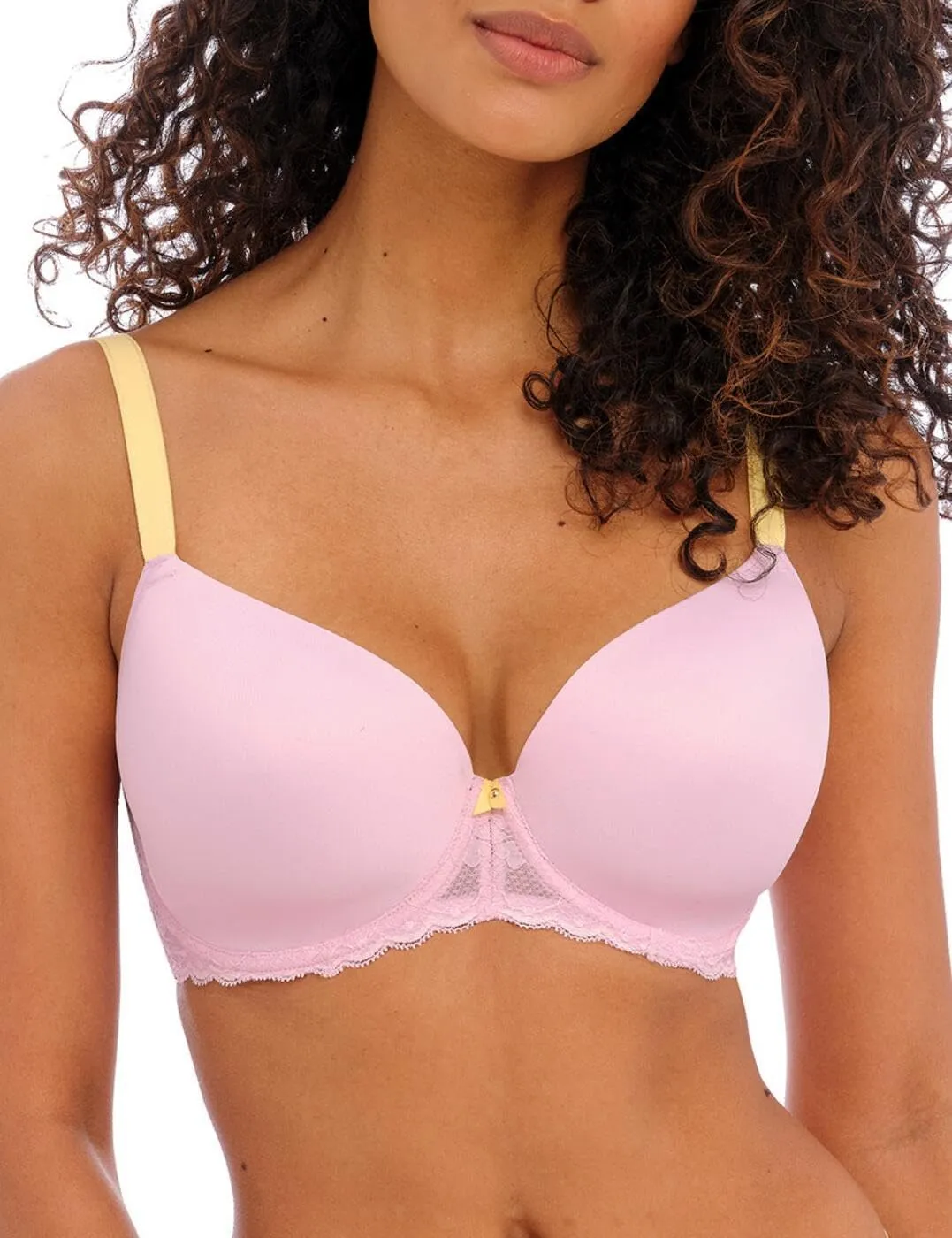 Freya Women's Offbeat Underwire Demi Molded Plunge T-Shirt Bra