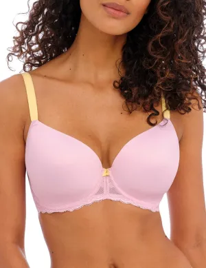 Freya Women's Offbeat Underwire Demi Molded Plunge T-Shirt Bra