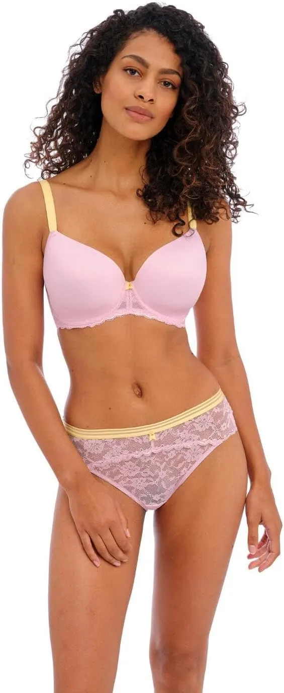 Freya Women's Offbeat Underwire Demi Molded Plunge T-Shirt Bra