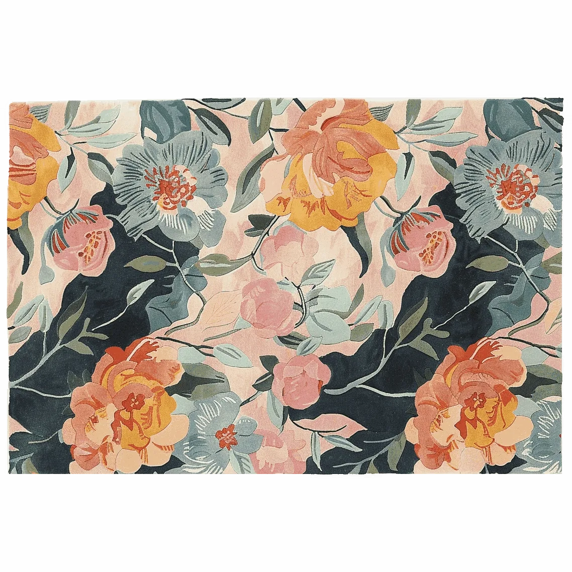 Garden Whimsy Hand Tufted Rug