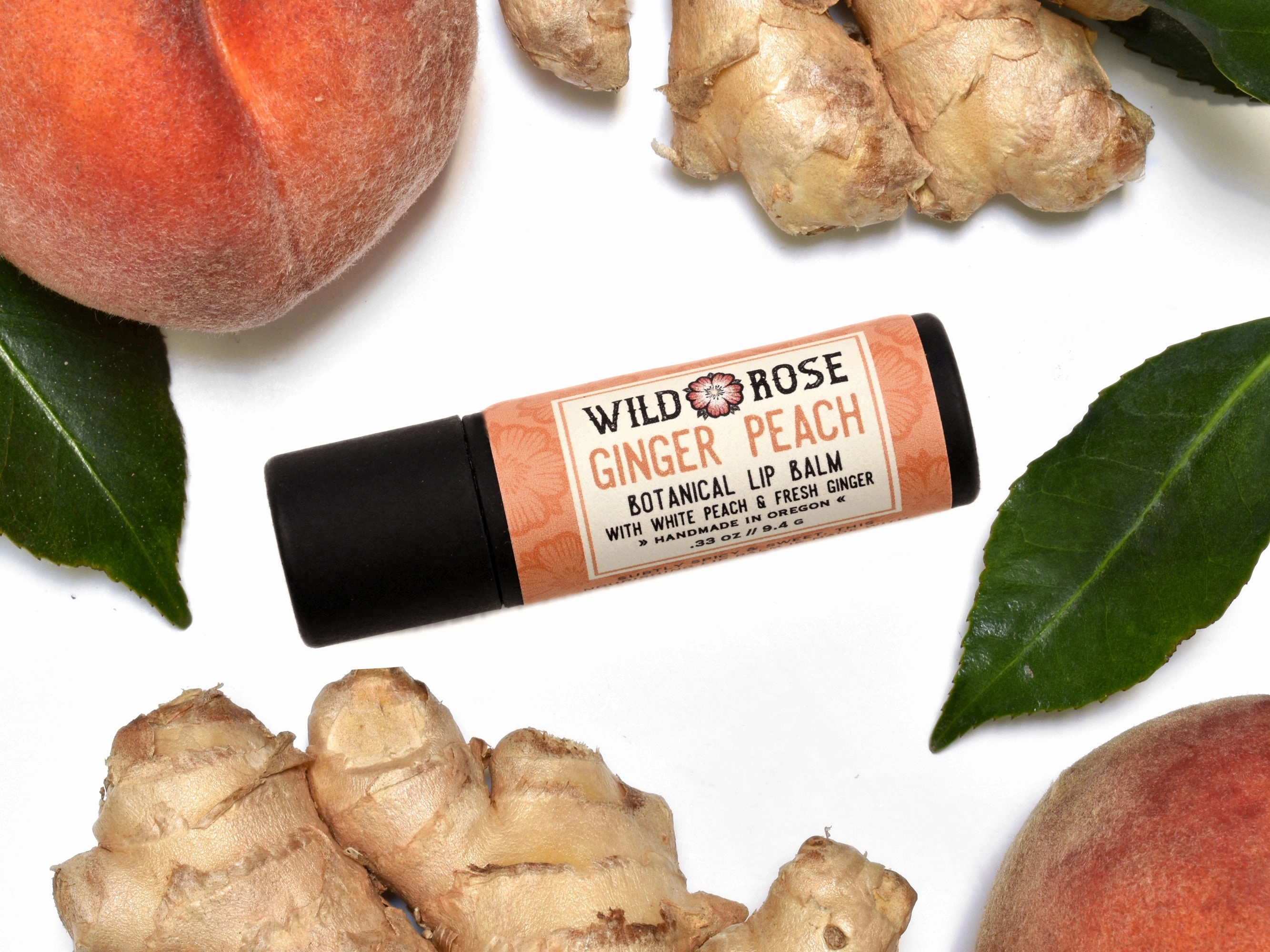 Ginger Peach - Natural Lip Balm