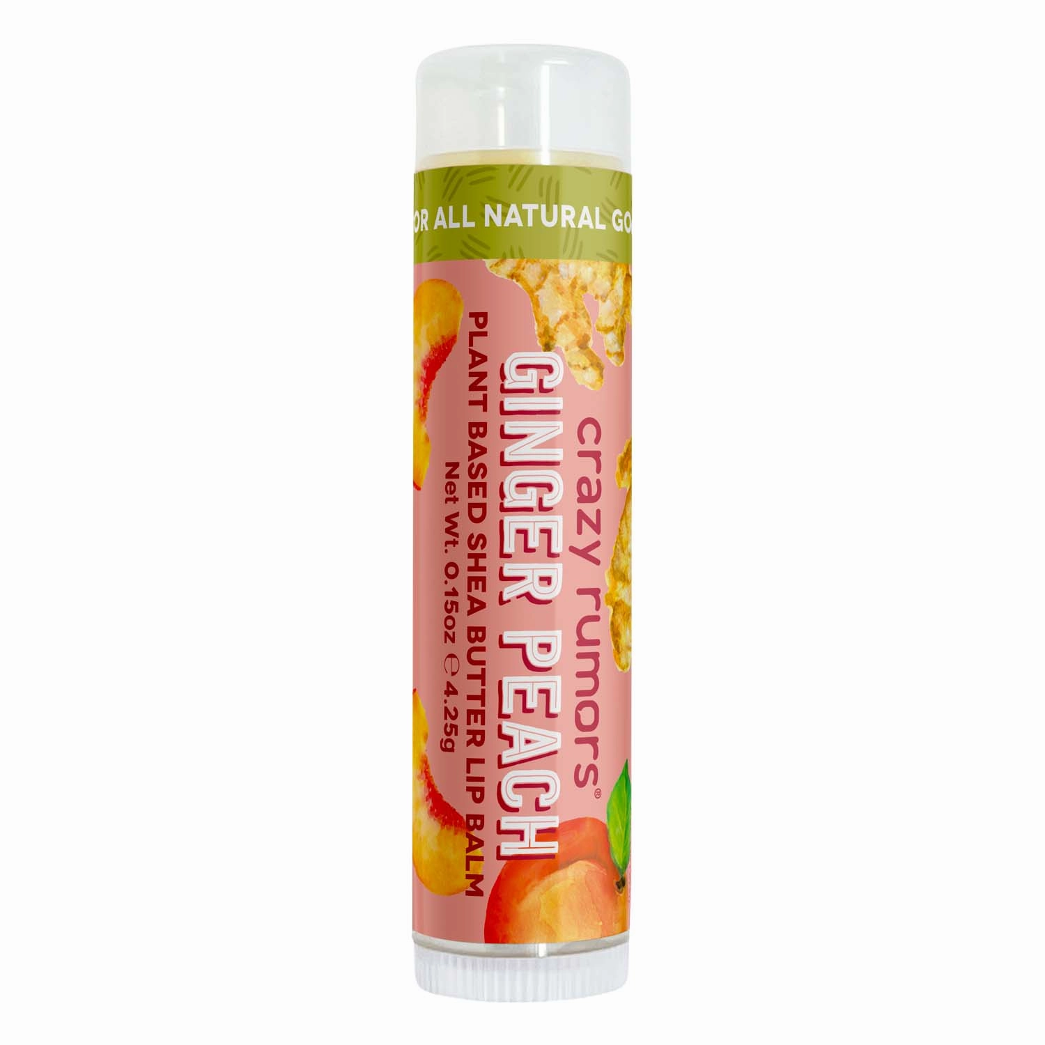 Ginger Peach Lip Balm