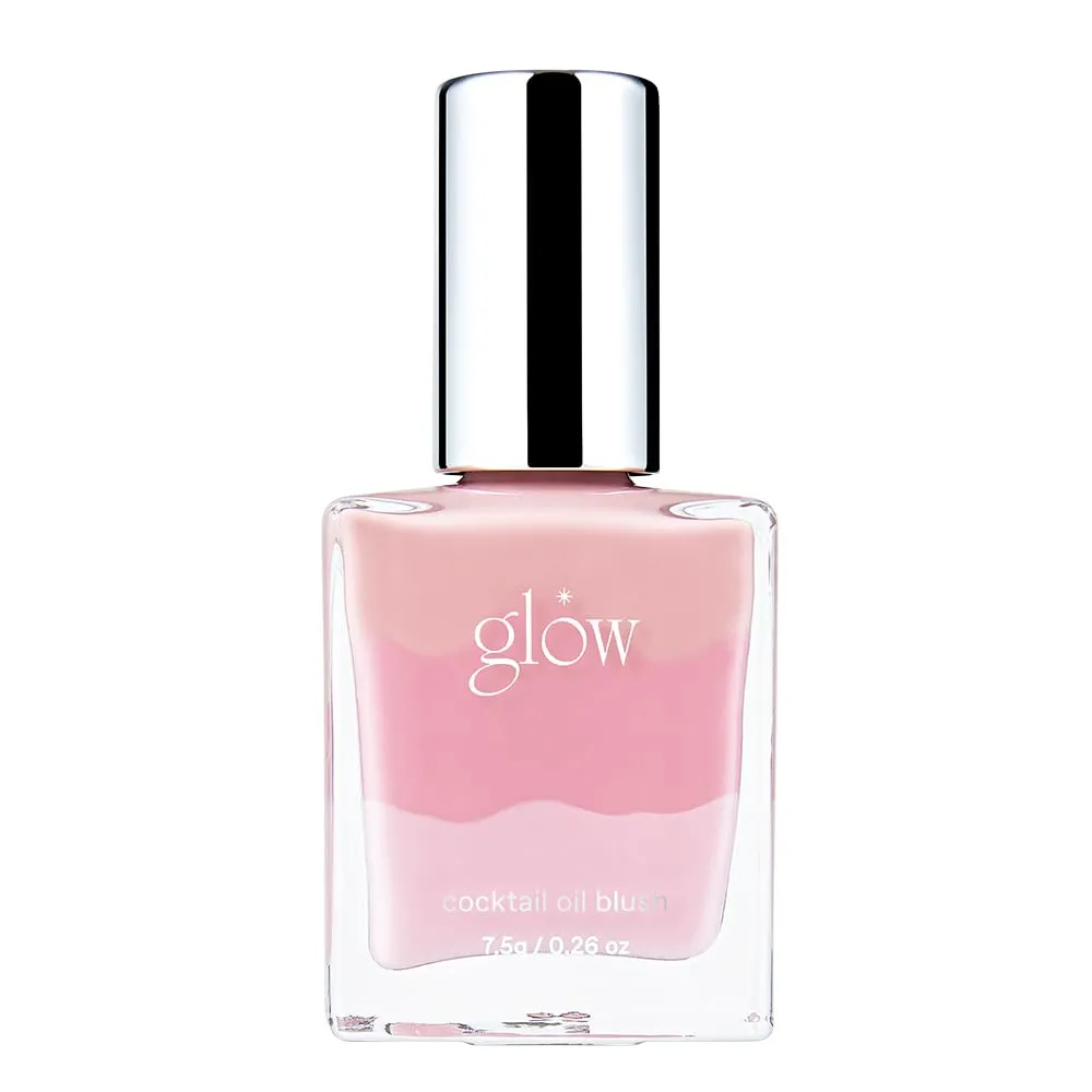 glow cocktail oil blush #purpleflame : Vegan-Free, Cruelty Free, All-day clear, radiant oil blush, 2.7 oz
