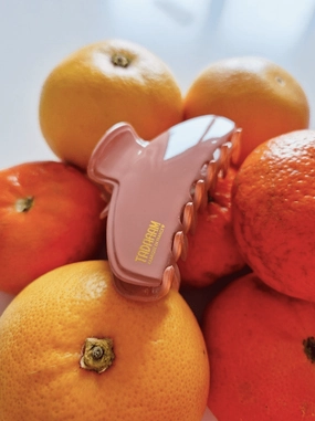 Grande pince à cheveux Rose Blush
