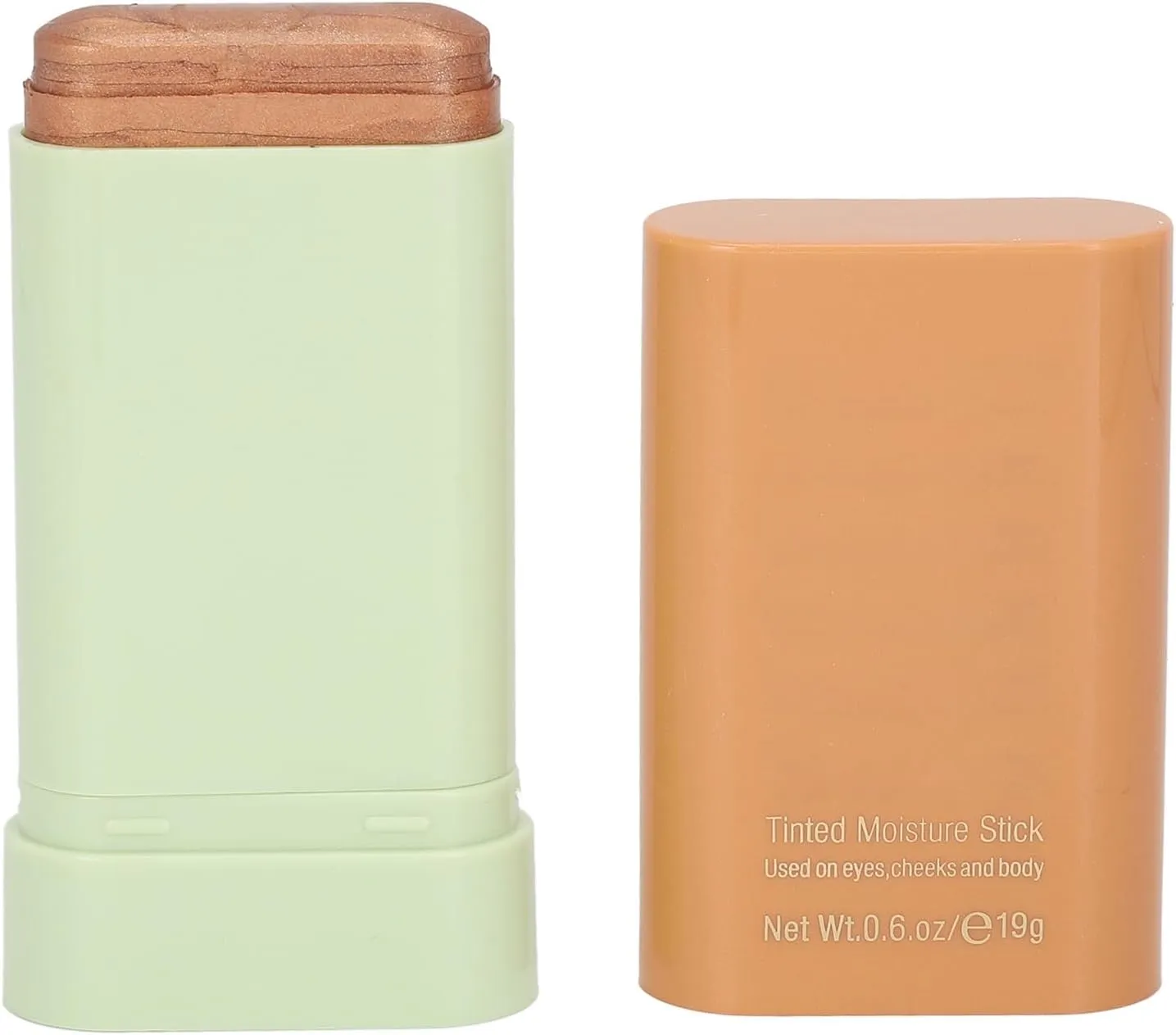 Highlighter Stick, Highligting Shadowing Long Lasting Contour Stick for Face Sculpting Makeup, Blush Beauty Wand for Cheek and Tint with Long Lasting Hydrating Formula (3#Rich