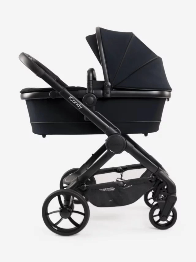 iCandy Peach 7 Pushchair & Accessories Bundle, Black Edition