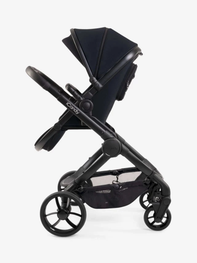 iCandy Peach 7 Pushchair & Accessories Bundle, Black Edition