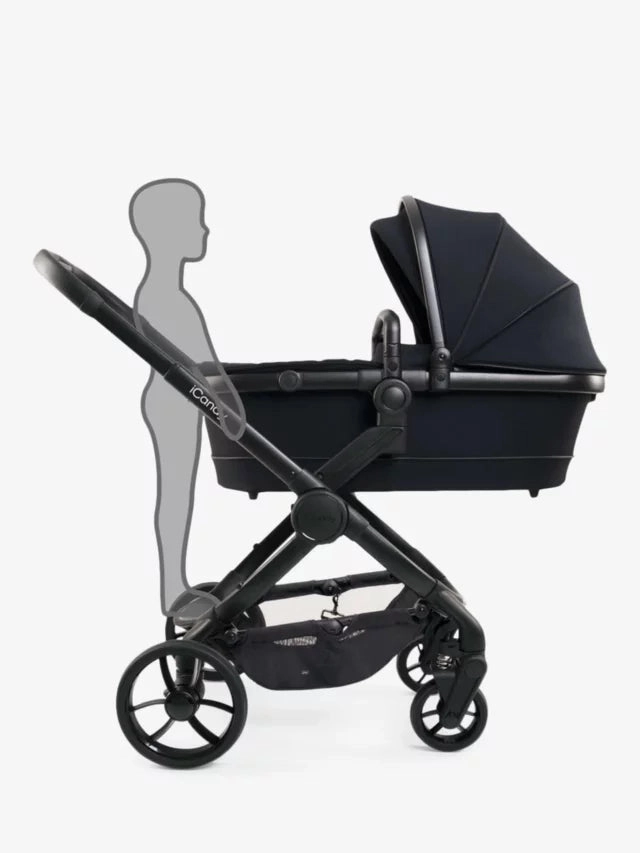 iCandy Peach 7 Pushchair & Accessories Bundle, Black Edition