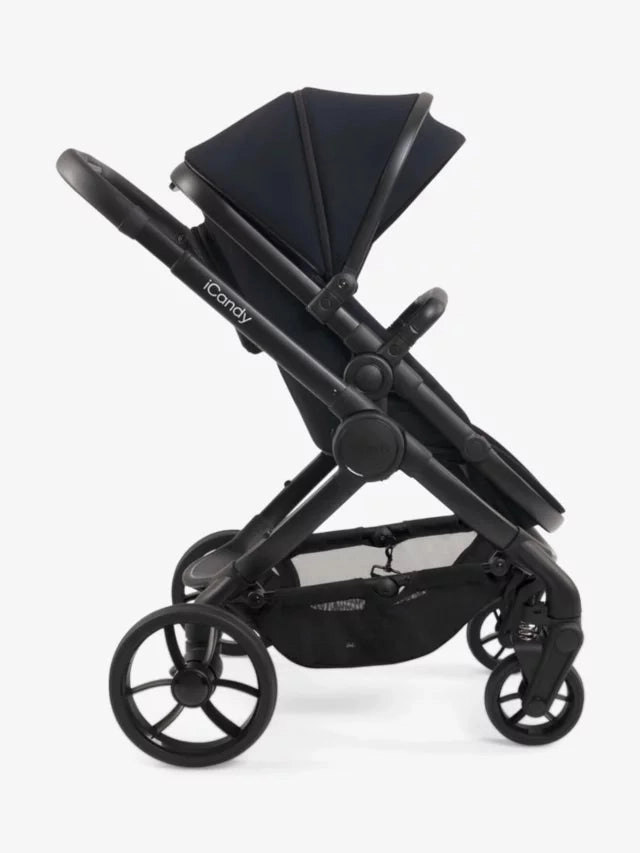 iCandy Peach 7 Pushchair & Accessories Bundle, Black Edition