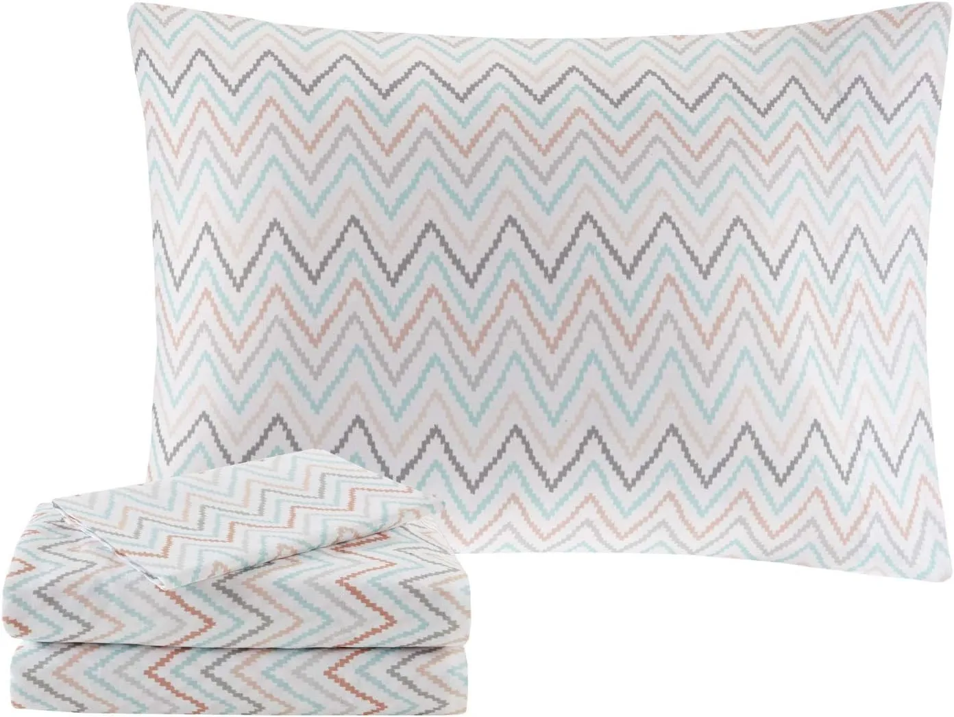 Intelligent Design Toren Complete Bag Tufted Embroidered Comforter with Sheet, Season Bedding Set, Full, Pink