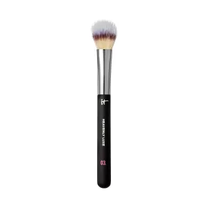IT Cosmetics Heavenly Luxe Cream Blush Brush #3 - Face Brush for Blush Cream and Bronzer Blush - Soft Bristles - Flawless, Streak-Free Application