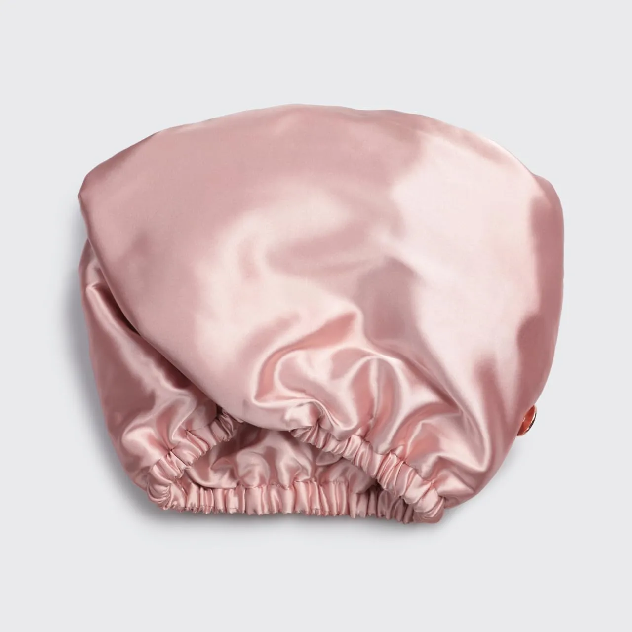 Kitsch Satin Microfiber Hair Towel Wrap for Women - Super Absorbent, Quick Dry, Anti-Frizz - for Long and Short Hairs, Turbans for Women, Wet and Curly Hair Wrap - Blush