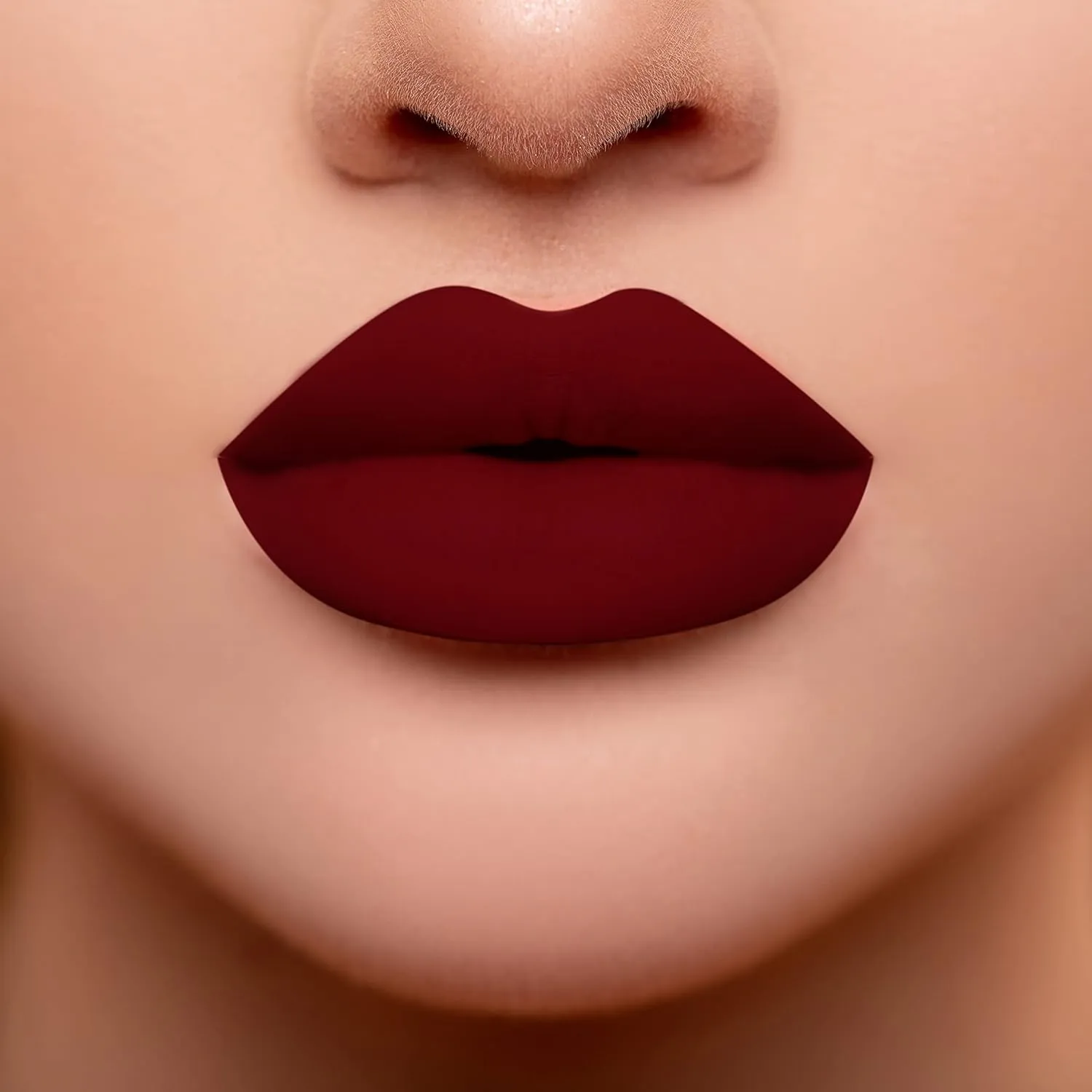 Klara Cosmetics Kiss Proof Lipstick 17 Sinful Burgandy Classic Bold Liquid Matte Lipstick Long Lasting Full Colour Pigment (KC-KPL017)