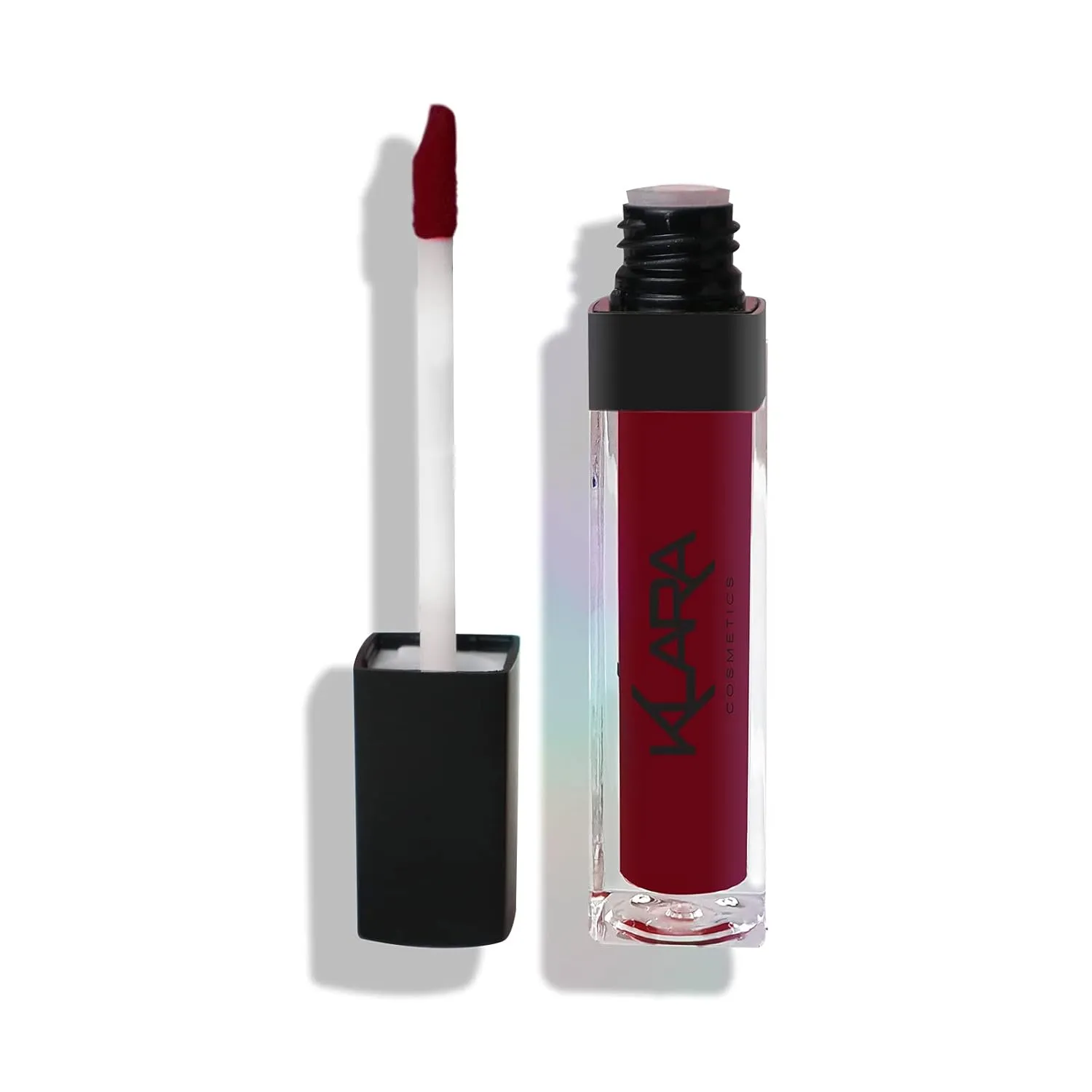 Klara Cosmetics Kiss Proof Lipstick 17 Sinful Burgandy Classic Bold Liquid Matte Lipstick Long Lasting Full Colour Pigment (KC-KPL017)