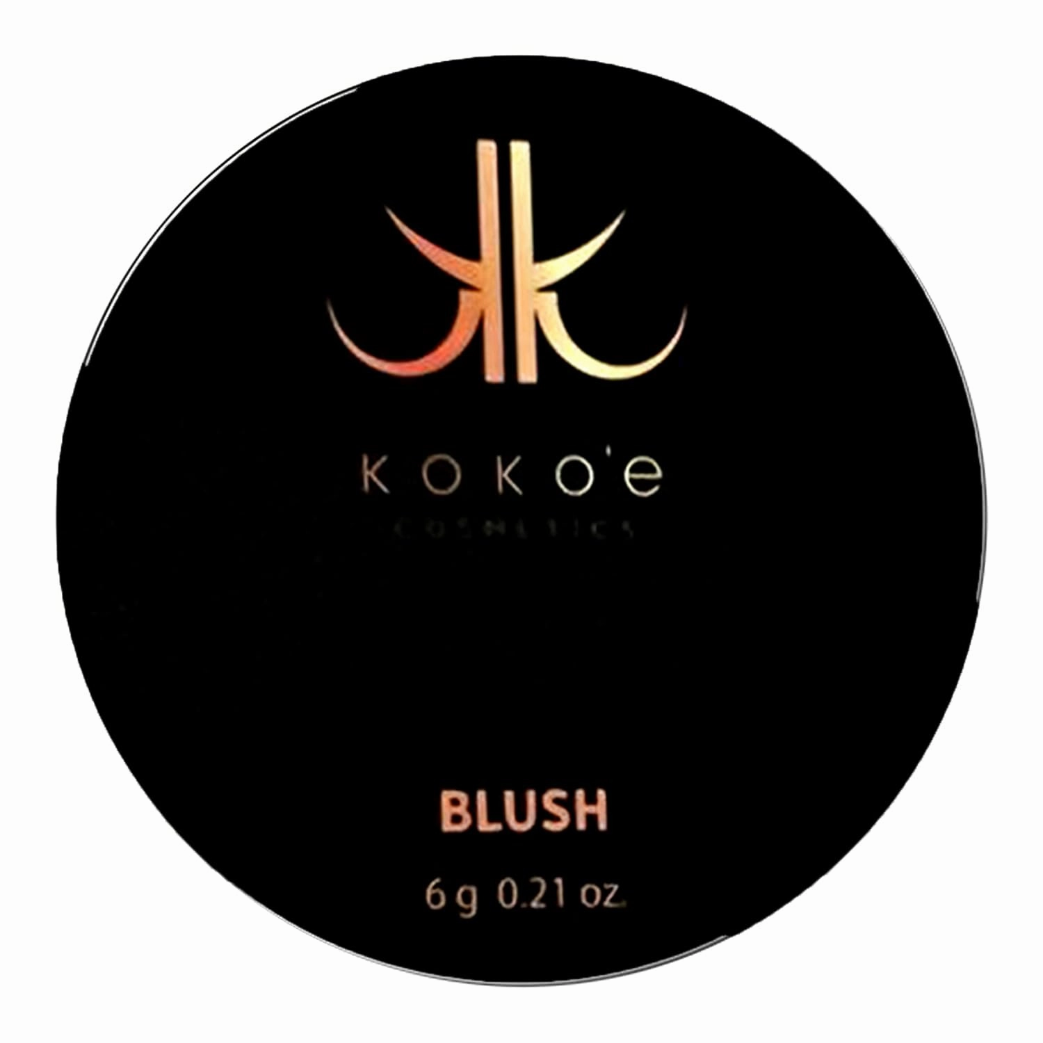 Koko'e Cosmetics Blush powder Makeup, Fresh Glow & Long-Lasting, face makeup (Reddish Brown)