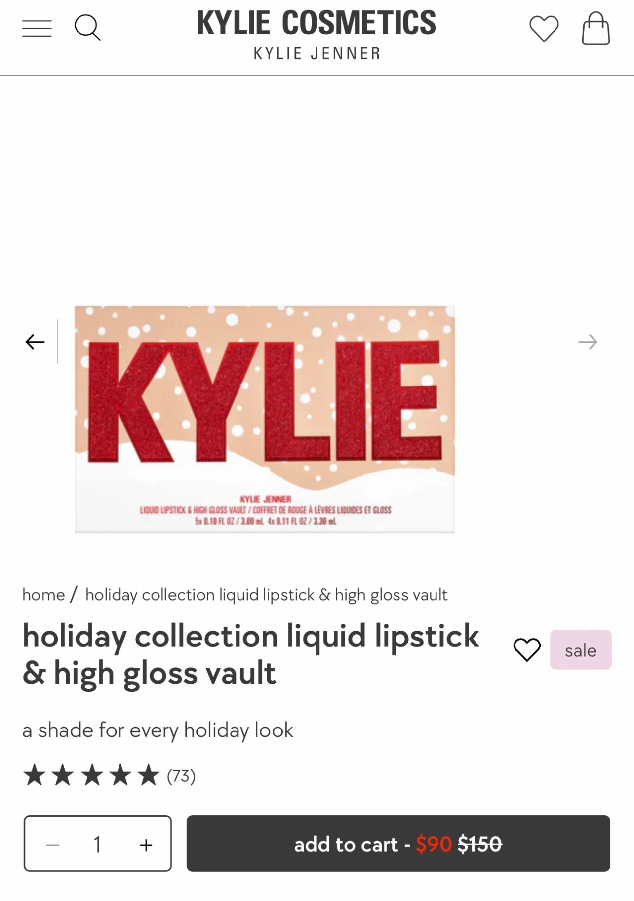 Kylie Christmas Kit