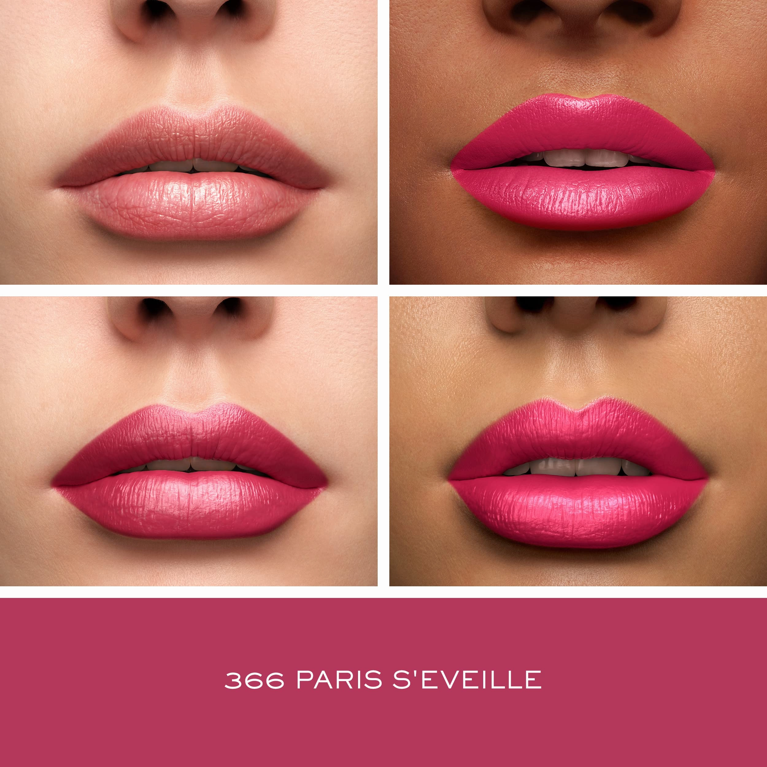 Lancôme L'Absolu Rouge Hydrating Cream Lipstick - Smudge-Resistant & Luminous Finish - Up To 18HR Comfort - 366 Paris S'Eveille