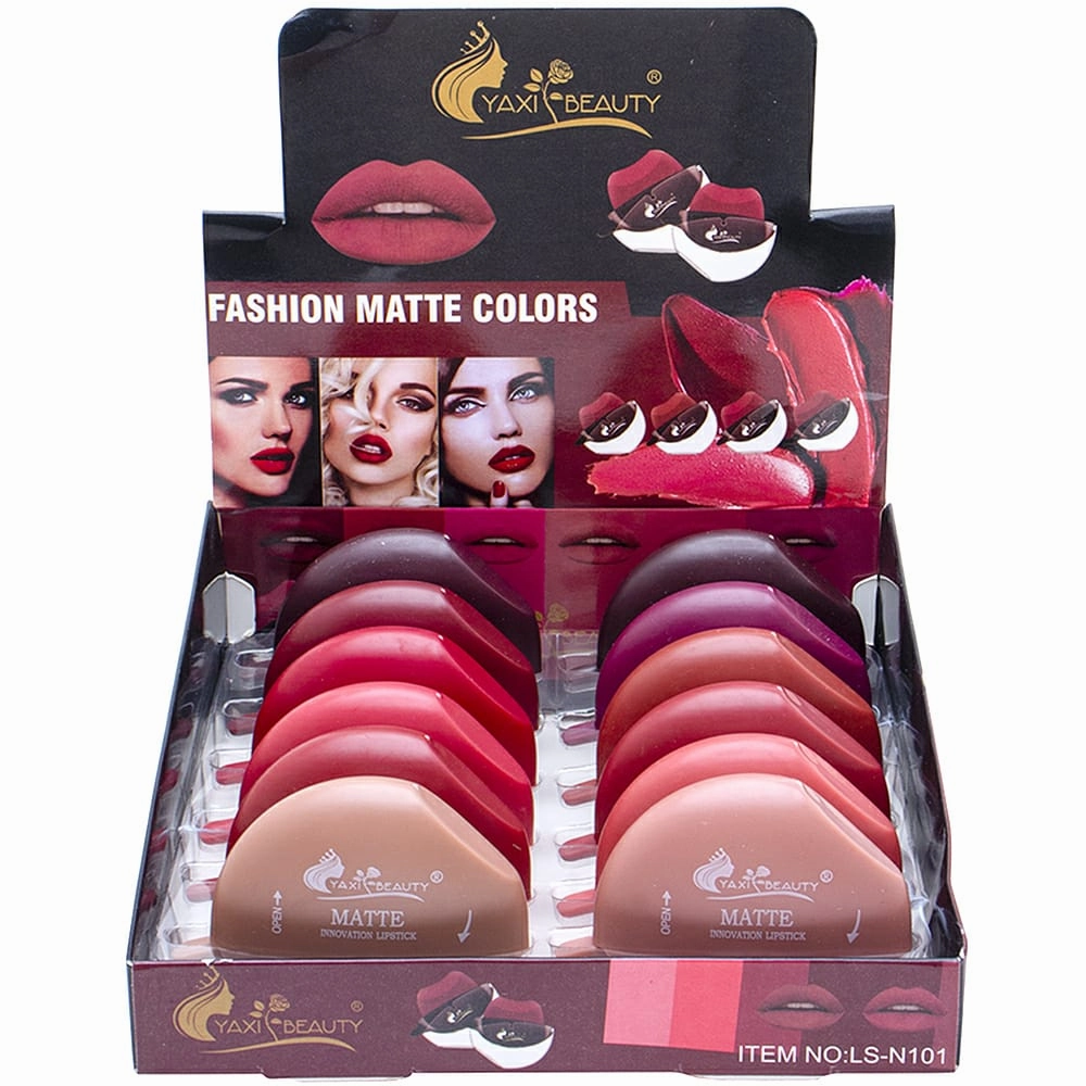Lipstick Lip Finish Long-Lasting Design Solid Lead-Free, Yaxi Budget-friendly Application | Lipstick Lipstick Girls Easy | Wide selection &amp; For - Lazy