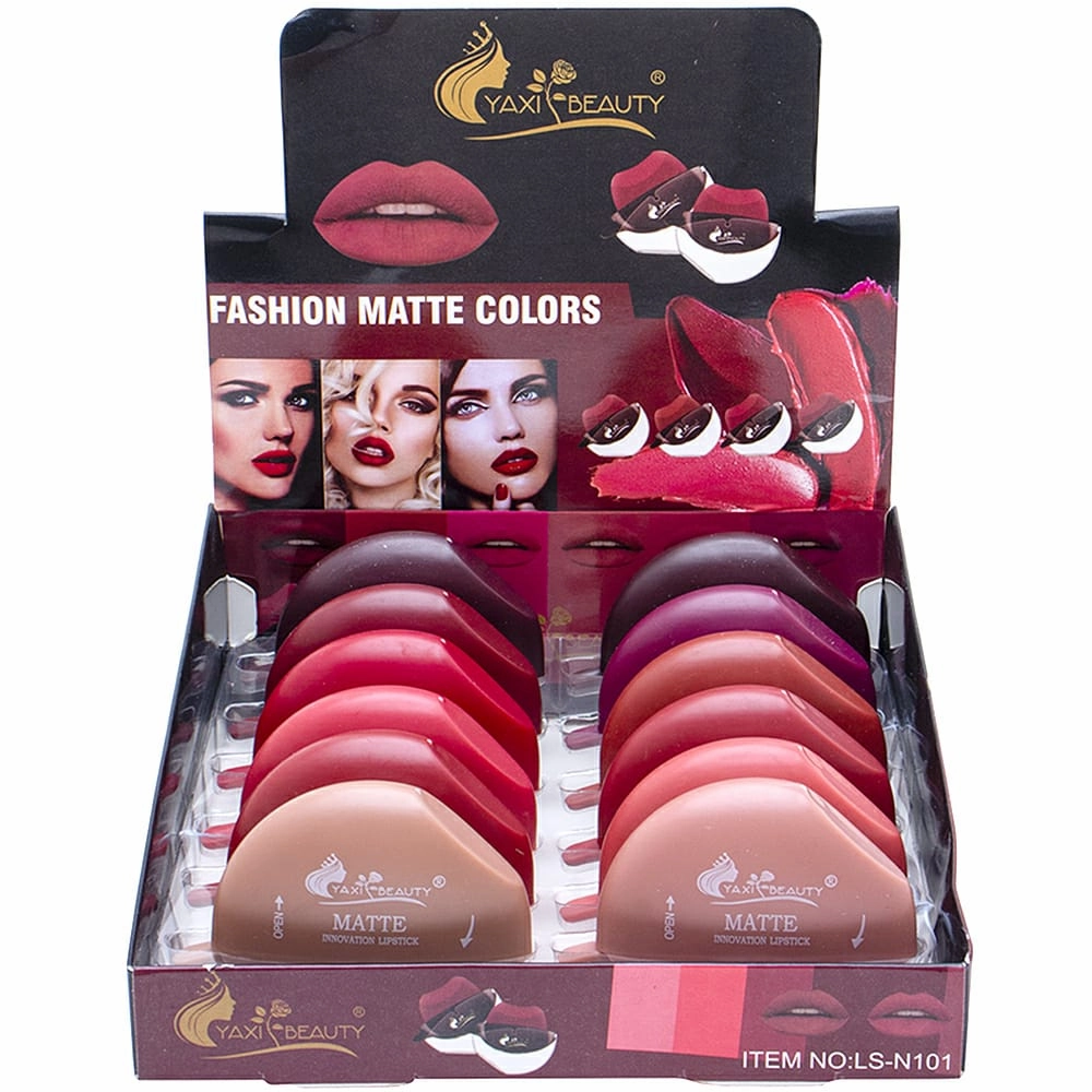 Lipstick Lip Finish Long-Lasting Design Solid Lead-Free, Yaxi Budget-friendly Application | Lipstick Lipstick Girls Easy | Wide selection &amp; For - Lazy