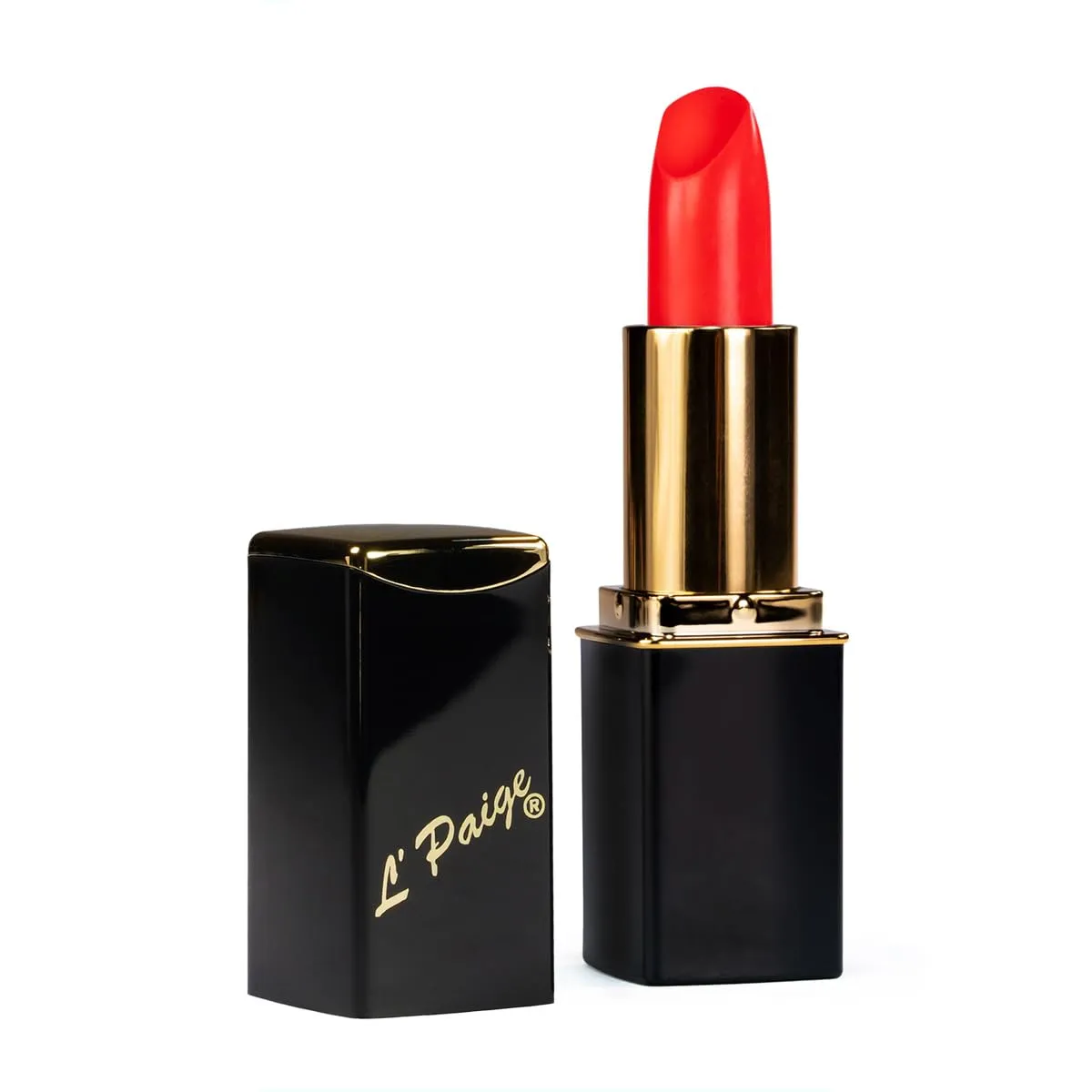 L'Paige L01 - RED STRAWBERRY Designer Lipstick | Aloe Vera Based, Long-lasting, Moisturizing