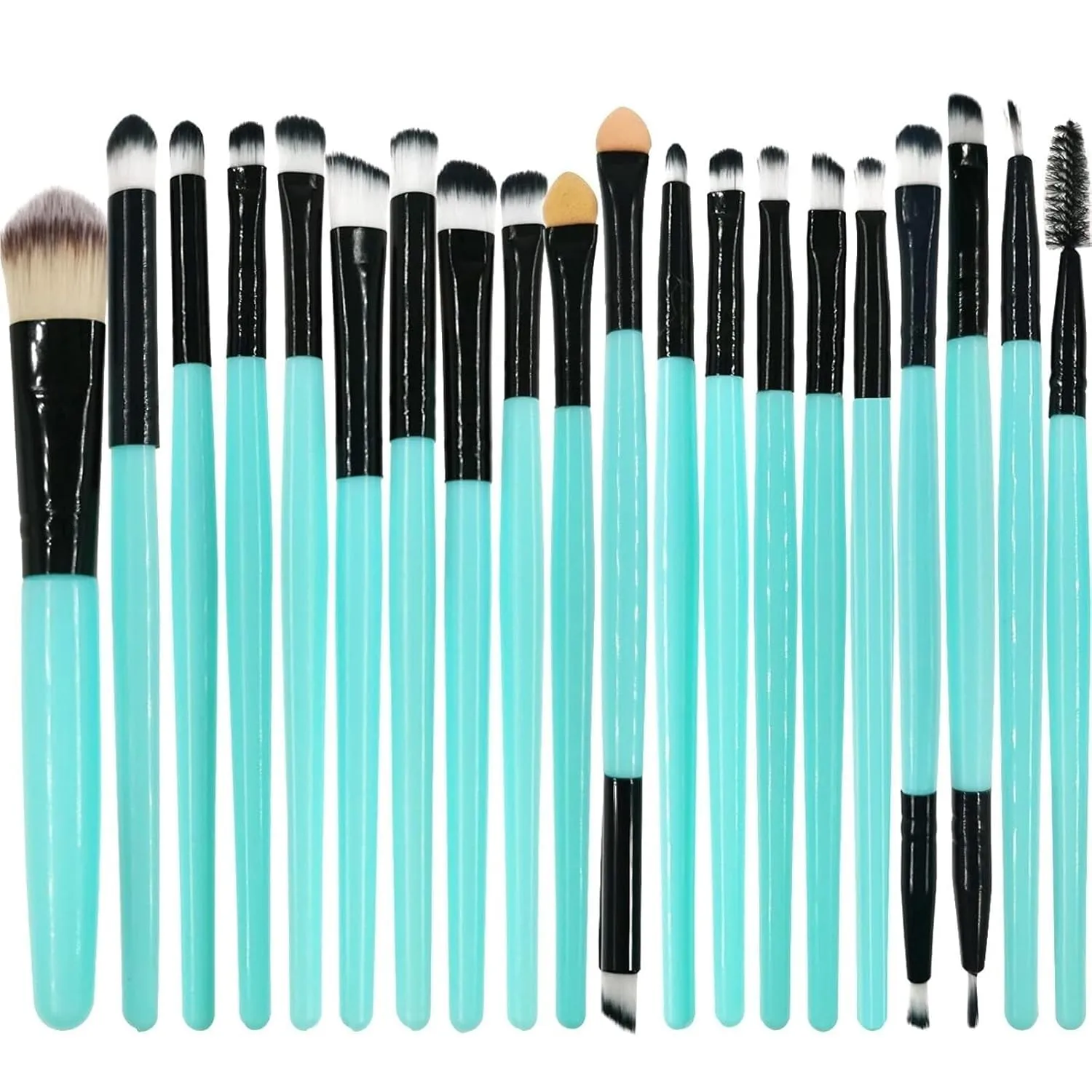 Make Up Brushes Set Makeup Brushes Makeup Brush Set 20 Pieces Pen For Foundation Blush Concealer Makeup Tools Set(Blue)