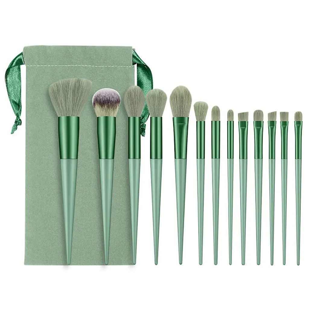 Makeup Brush Full Set Travel Brush High Appearance Level Portable Model Soft Hair Blush Brush(D)