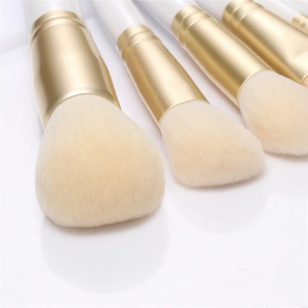 Makeup Brushes Set Blush Foundation Eyeshadow Eyeliner Lip Face Powder Makeup Cosmetic Brush Kit 10pcs