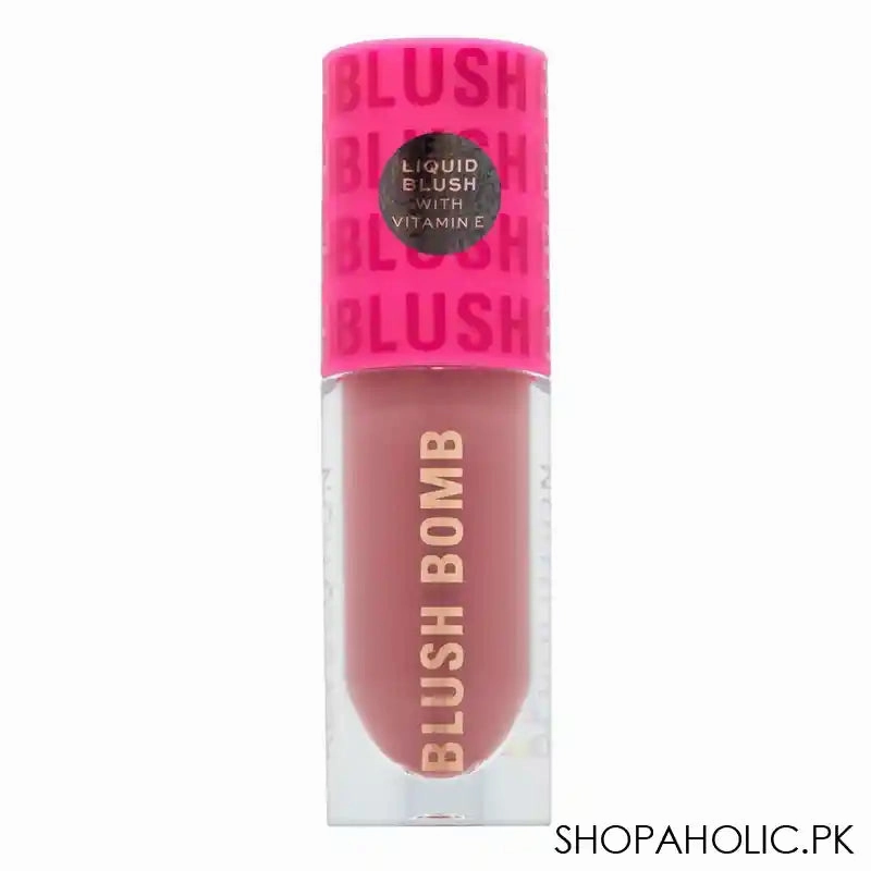 Makeup Revolution Blush Bomb Liquid Blush, Rose Lust, 4.6ml