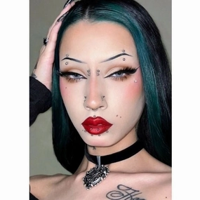 Maleficum Lipstick | Bright Red Smooth & Buttery Feel Vegan