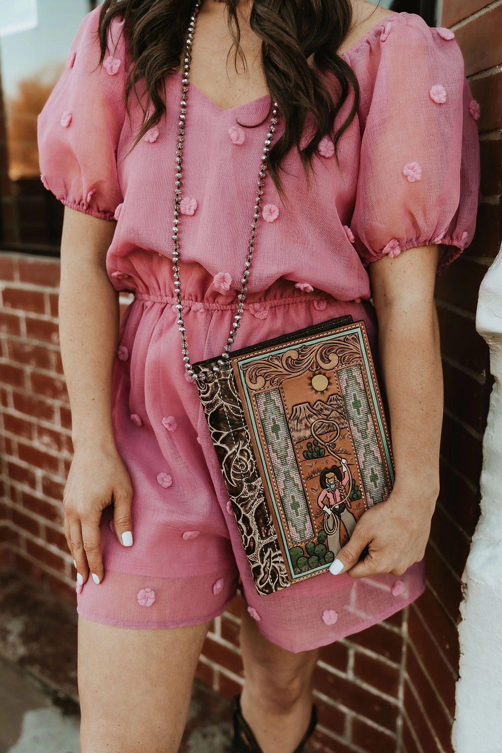 Mauve Romper