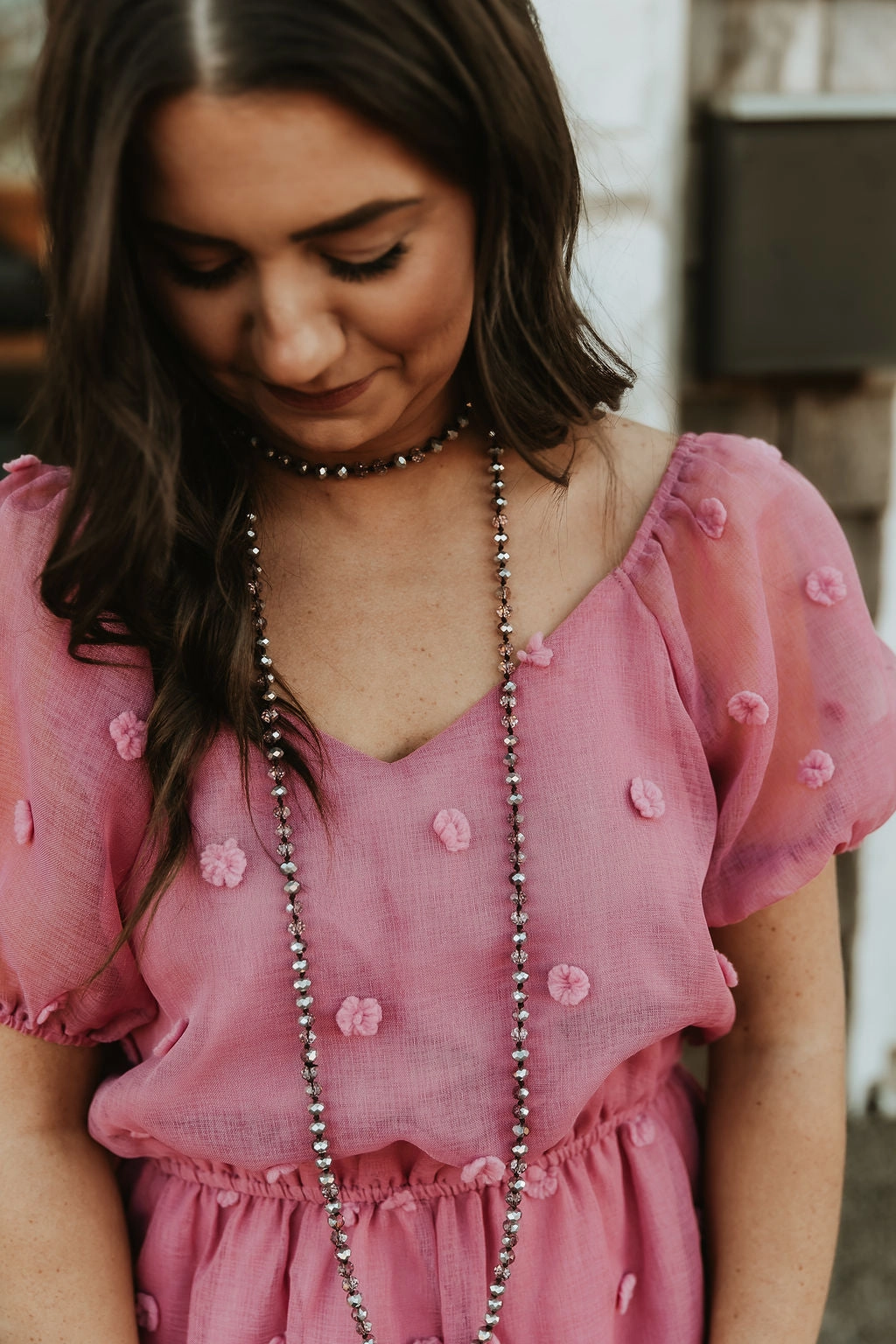 Mauve Romper