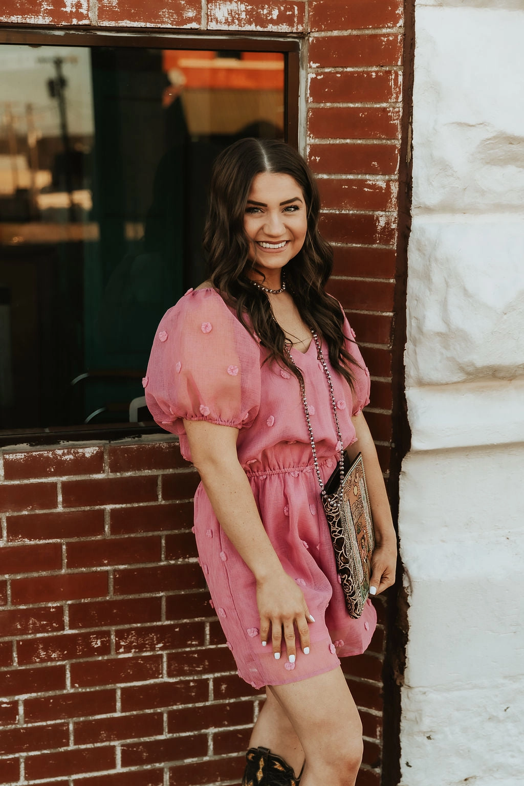 Mauve Romper