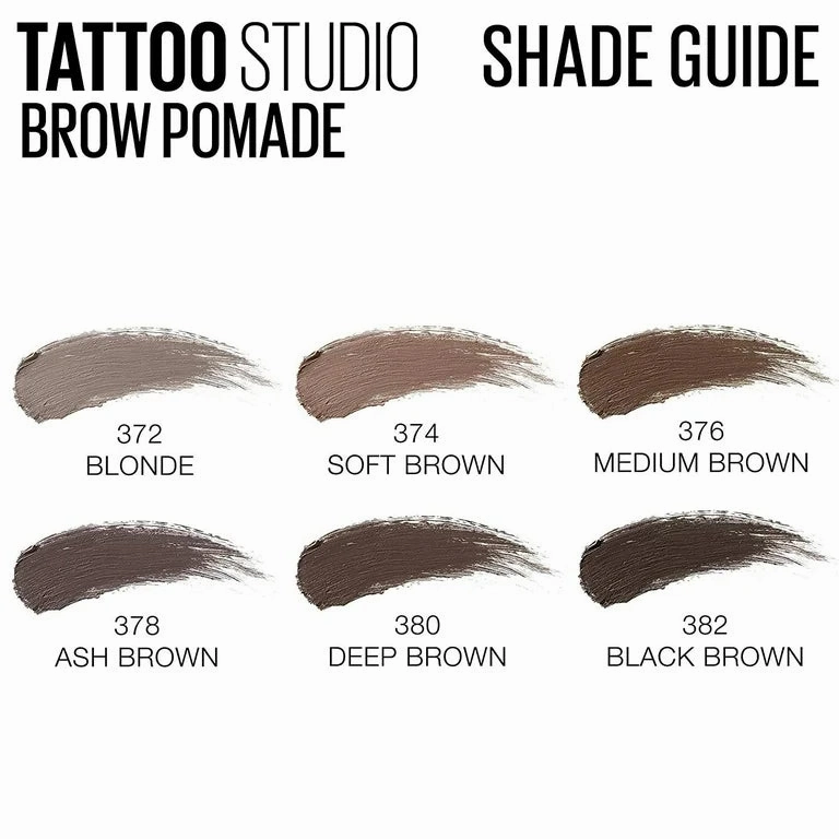 Maybelline Tattoo Studio Brow Pomade 380 Deep Brown