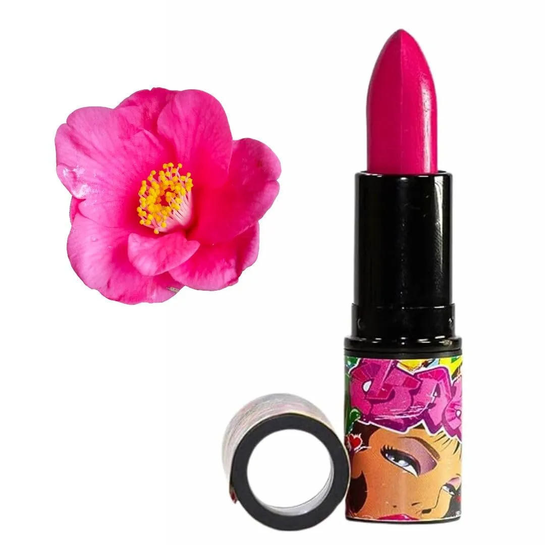 Mega Matte Bright Hot Pink Lipstick, Gifts for Mom & Her | 24 Hour Long Lasting, Smudge Proof, Moisturizing & Hydrating Formula, Infused with Vitamin E & Cruelty Free (Magenta Pop)