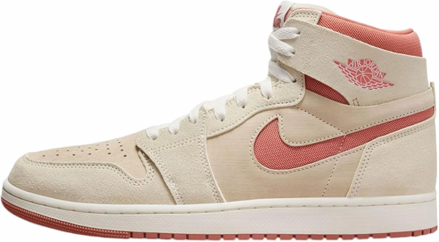 Men's Jordan1 Zoom Air CMFT 2 Sail/Terra Blush-Burnt Sunrise (DV1307 102) - 13