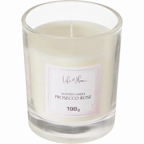 NEW Life at Home Scented Candle Prosecco Rose