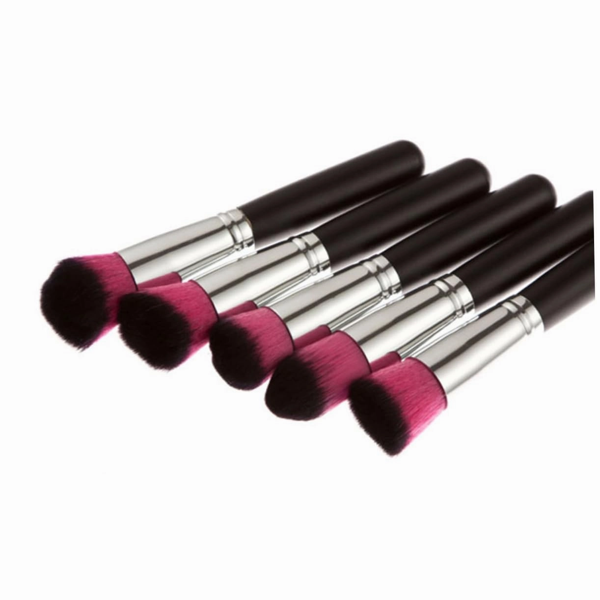 NOLITOY 20pcs Makeup Brush Set Premium Tools for Foundation Blending Blush Eyeliner Soft Bristles Bold Handle Essential Makeup Kit Random Brush Color