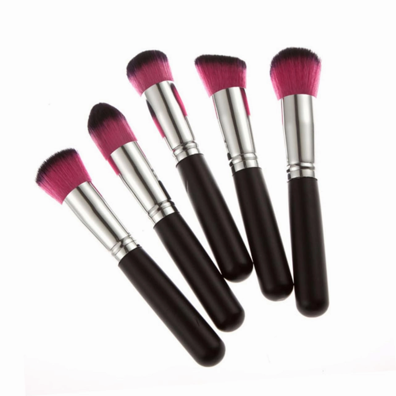 NOLITOY 20pcs Makeup Brush Set Premium Tools for Foundation Blending Blush Eyeliner Soft Bristles Bold Handle Essential Makeup Kit Random Brush Color