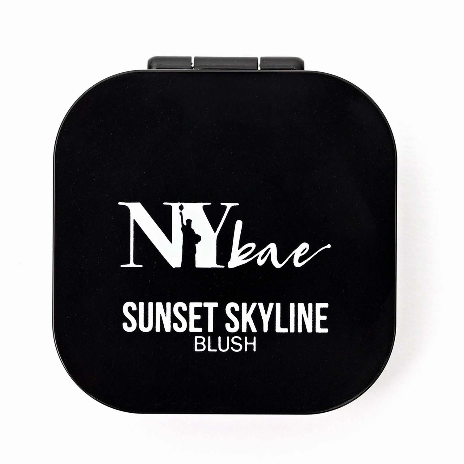 NY Bae Sunset Skyline Blush - Coral Sunset 06 (5 g) | Coral | Matte Finish | Rich Colour | Blendable | Multipurpose | Travel Friendly
