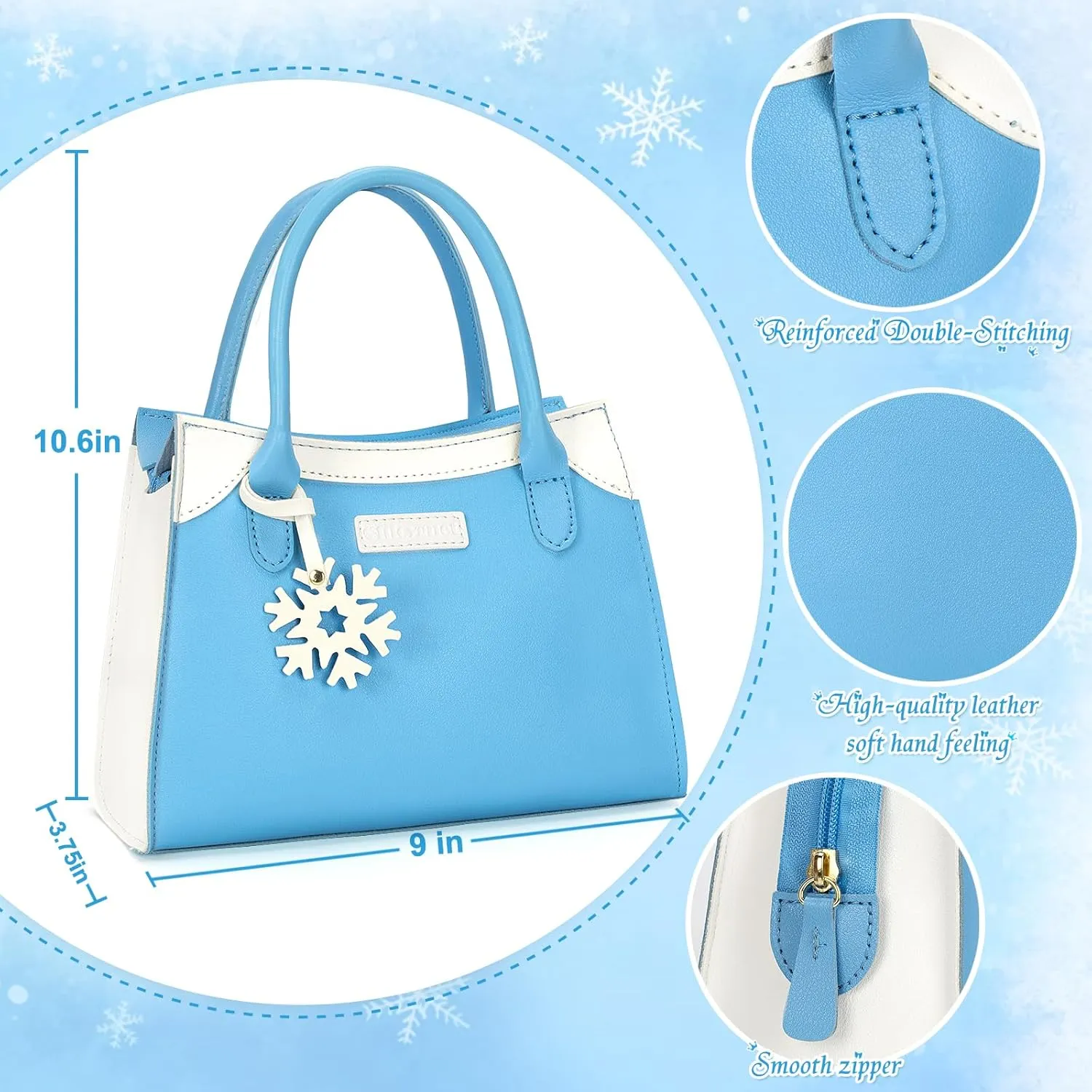Officygnet Toddler Purse for Girls, Princess Makeup Play Girl Toys for 3 4 5 6 7 8 Years Old, Birthday Gift for Girls Age 3-5 4-6 6-8, Play Purse with Accessories, Kids Toy Purse for Little Girl