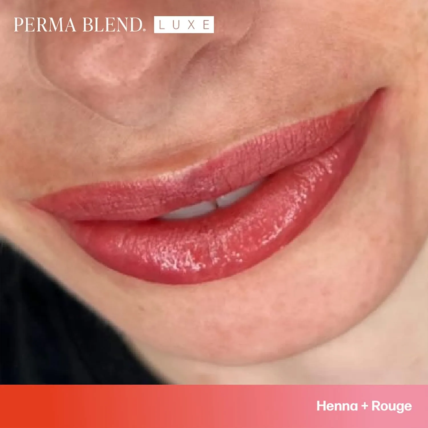 Perma Blend Luxe Rose Lip Set - Pink & Red Tattoo Ink Set - Lip Microblading Kit with Victorian Rose & Rouge Tattoo Ink Shades - Vegan & Cruelty-Free (3 Ct, 0.5 oz each)