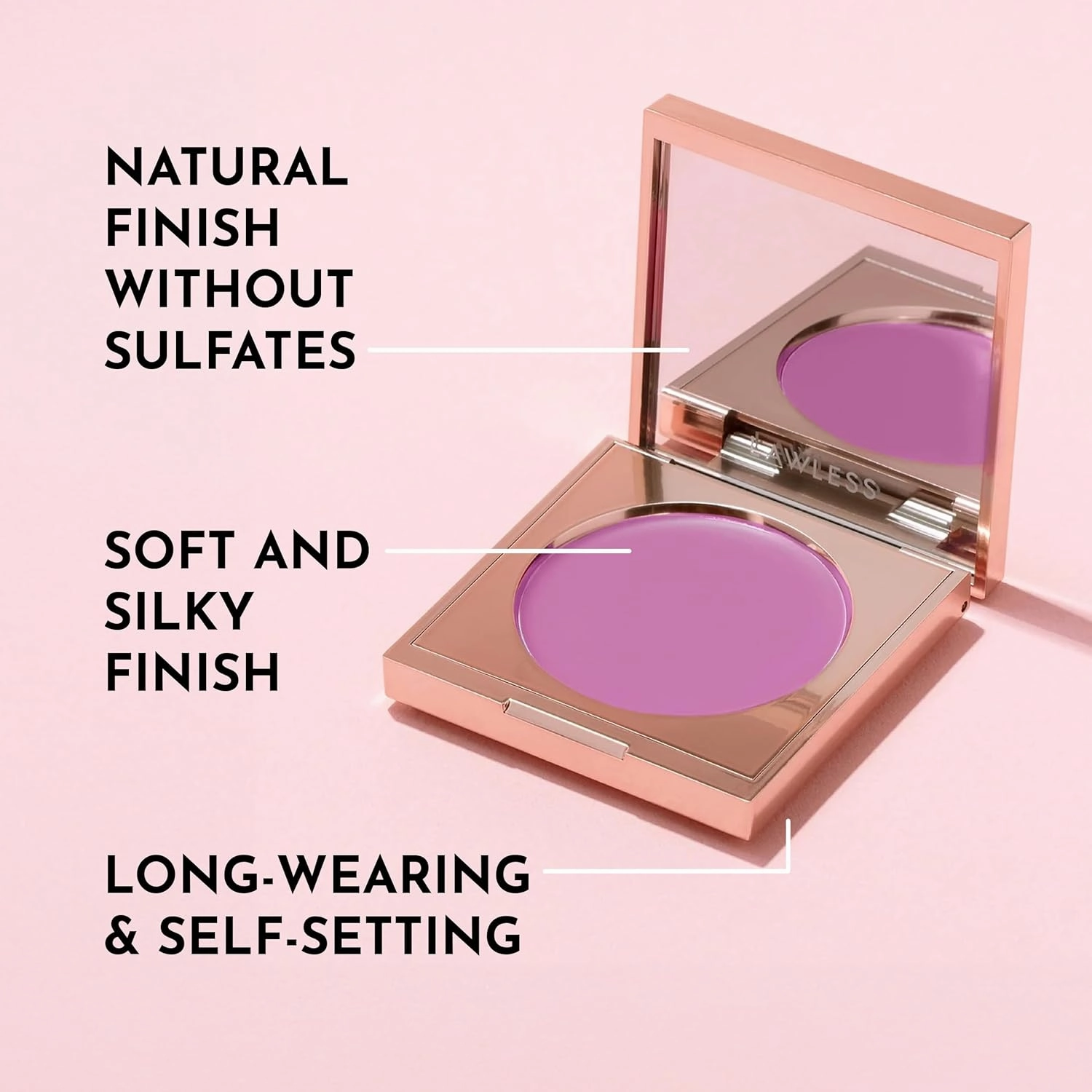 Pinch My Cheeks Soft-Blur Cream Blush - Cheeky - Premium Blush with Natural Ingredients to Re-Energize and Protect the Skin While Imparting a Soft, Cloudy Finish - 0.18 oz