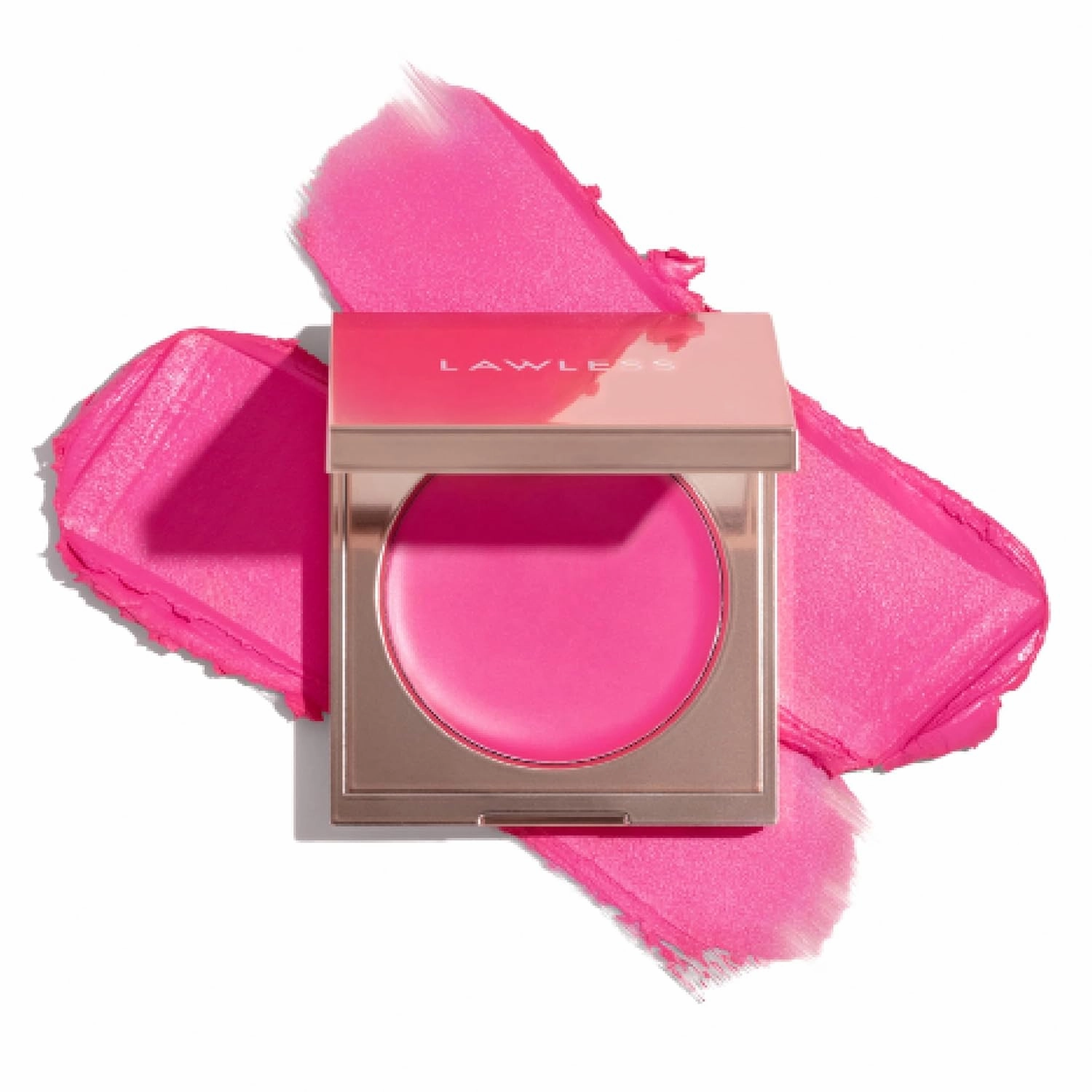 Pinch My Cheeks Soft-Blur Cream Blush - Valentine - Premium Blush with Natural Ingredients to Re-Energize and Protect the Skin While Imparting a Soft, Cloudy Finish - 0.18 oz
