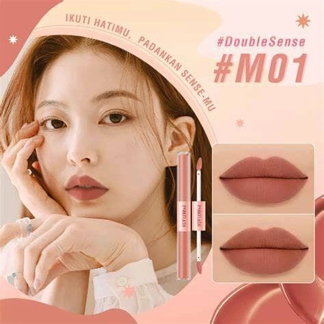 PINK FLASH-L13 Duo Lipgloss-M01