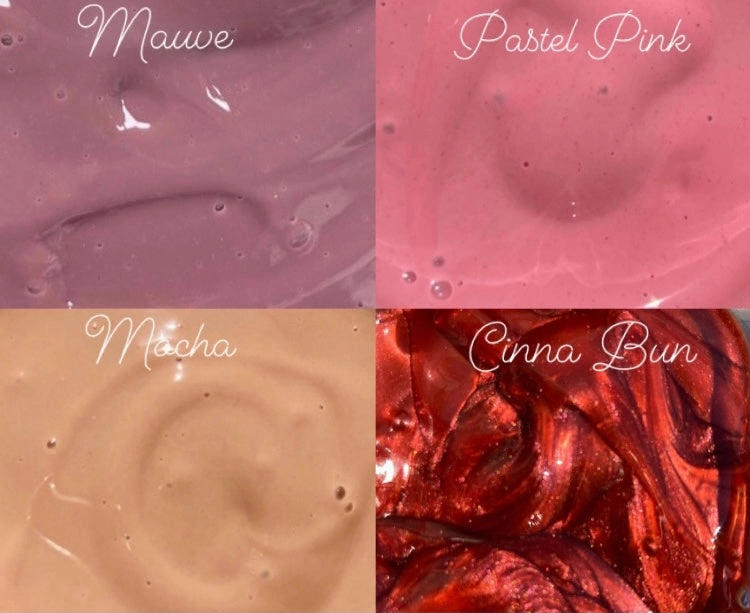 Prefilled Midnight black lipgloss tubes