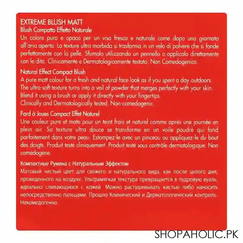 Pupa Milano Extreme Blush Radiant Effect Compact Blush, 030, Coral Passion